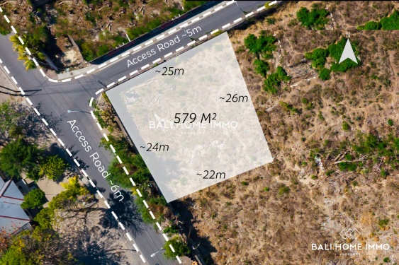 Beach Front Land for Sale Freehold in Jimbaran