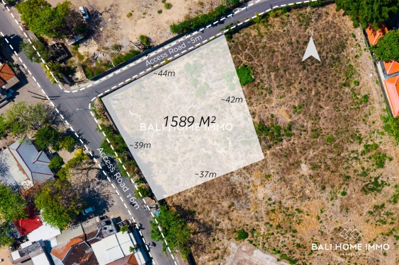 Beach Front Land for Sale Freehold in Jimbaran