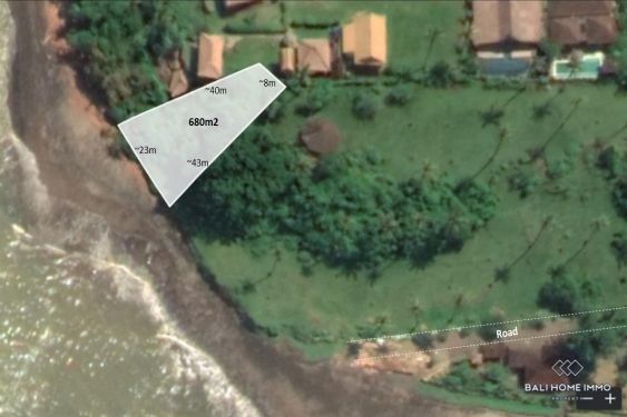 Image 1 from Beachfront Land for Sale Freehold in Bali Balian Beach