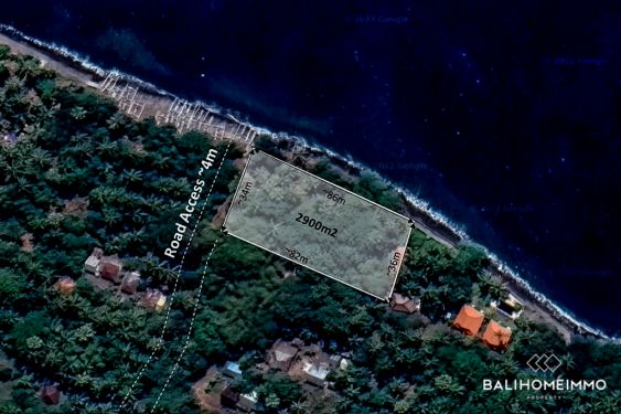 Image 1 from Beachfront Land for Sale Freehold in Bali Singaraja