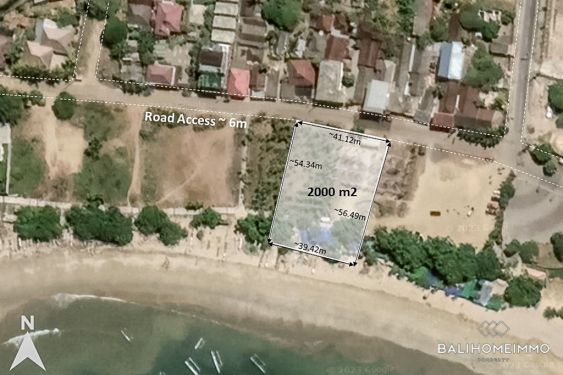 Image 1 from Beachfront Land for Sale Freehold in Lombok