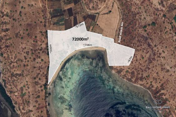 Image 1 from Beachfront Land for Sale Freehold in Sumbawa