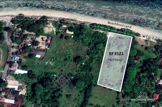 Image 1 from Beachfront Land For Sale in Nusa Penida