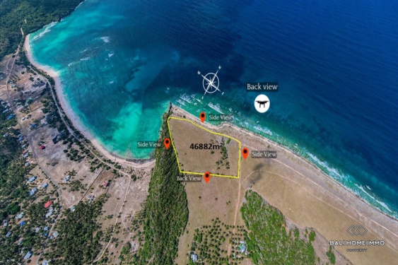 Beachfront Land for Sale Leasehold in Rote Island