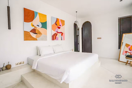 Image 12 from Villa cantik 1 kamar dijual dengan status hak sewa di Umalas, Bali.