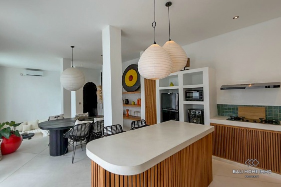 Image 8 from Villa cantik 1 kamar dijual dengan status hak sewa di Umalas, Bali.