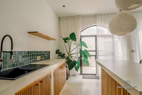 Image 10 from Villa cantik 1 kamar dijual dengan status hak sewa di Umalas, Bali.