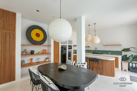 Image 7 from Villa cantik 1 kamar dijual dengan status hak sewa di Umalas, Bali.