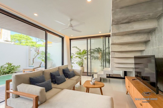 Image 2 from Villa baru yang indah dengan 2 kamar untuk dijual dan disewa di Canggu Padonan, Bali.