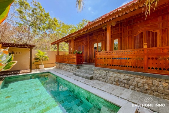 BEAUTIFUL 2 BEDROOMS JOGLO VILLA FOR YEARLY RENTAL IN ULUWATU - NYANG NYANG