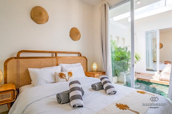 Image 4 from Villa indah 2 kamar dijual dengan status hak sewa di Kerobokan, Bali.