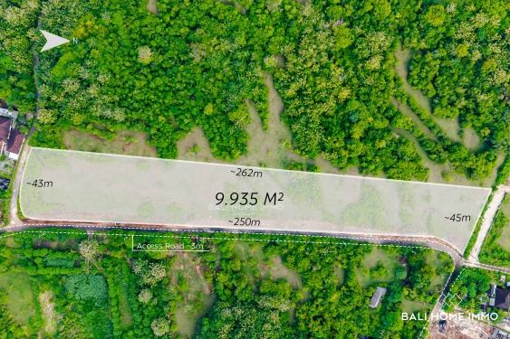 Image 1 from Big Plot Residential Land for Sale Freehold with Ocean View in Ungasan