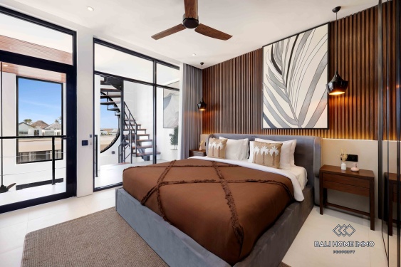 Image 10 from Villa neuve de 3 chambres à vendre en bail emphytéotique à Bali, Pererenan, Lima Beach