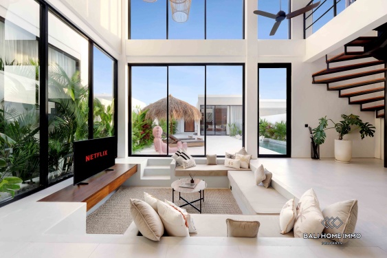 Image 2 from Villa neuve de 3 chambres à vendre en bail emphytéotique à Bali, Pererenan, Lima Beach