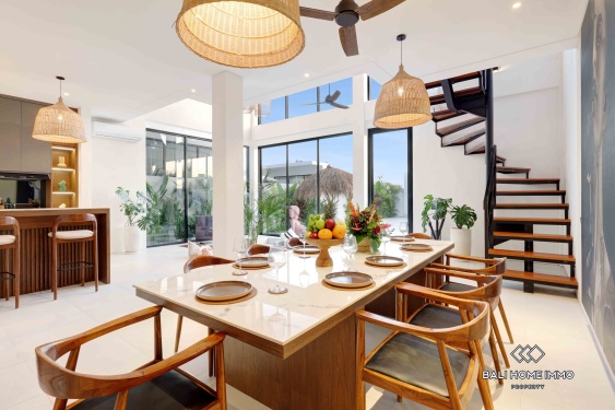 Image 7 from Villa neuve de 3 chambres à vendre en bail emphytéotique à Bali, Pererenan, Lima Beach