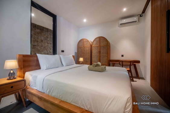 Image 6 from Villa moderne neuve d'une chambre au bord de la rivière à vendre à Ubud, Bali