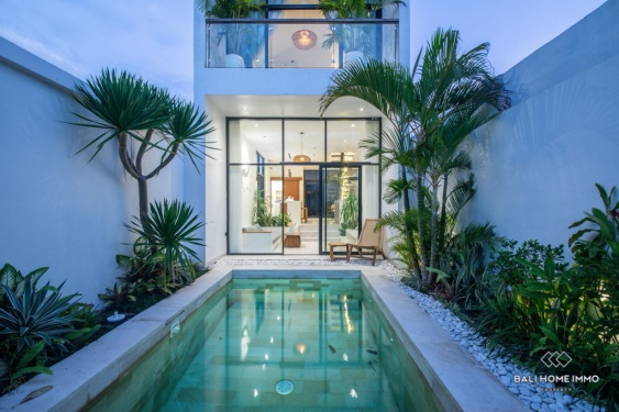 Villa 1 Kamar Baru untuk Dijual di Pererenan Bali