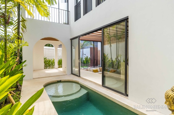 Villa Baru 1 Kamar Dijual Hak Sewa di Bali Canggu Babakan