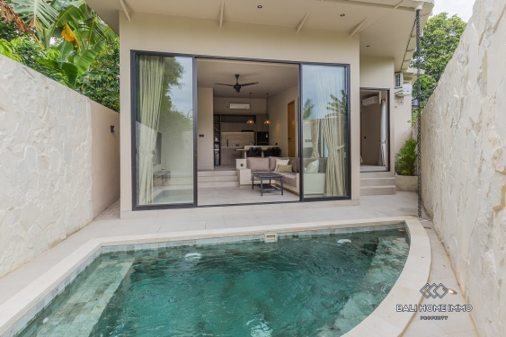 Image 1 from Villa neuve 1 chambre à vendre en bail emphytéotique à Bali Pererenan, côté nord