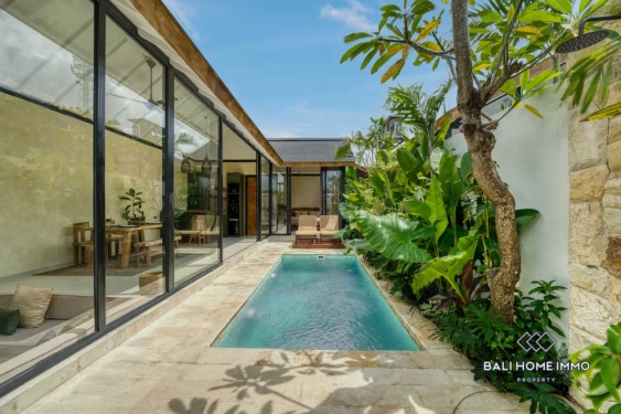 Villa neuve 1 chambre à vendre en bail emphytéotique à Ungasan