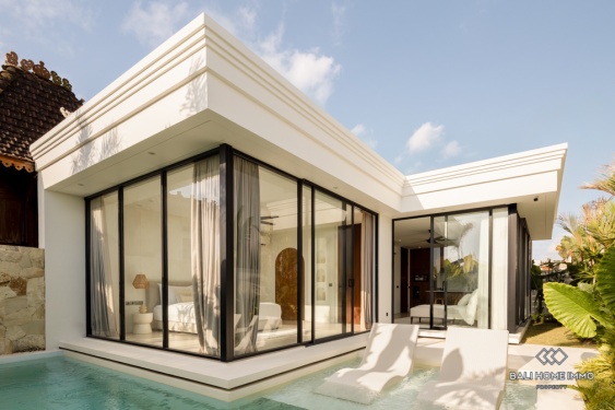 Villa neuve 1 chambre à vendre en bail emphytéotique près de la plage à Bali Cemagi Seseh