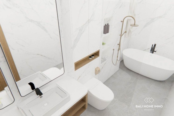 Image 9 from Villa neuve de 2 chambres à vendre à Kedungu