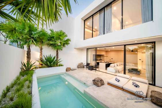 Image 3 from Villa baru 2 Kamar Dijual Hak Milik di Tepi Pantai Pererenan Bali