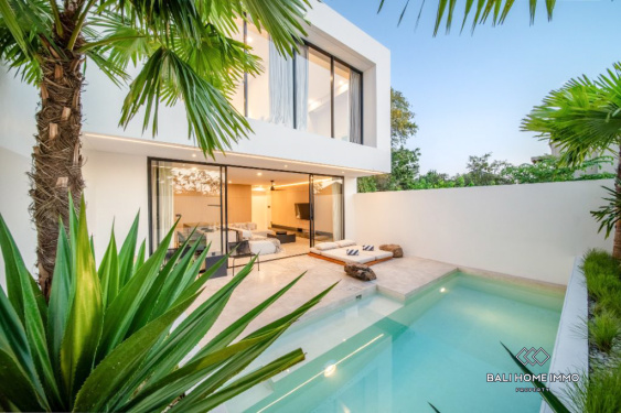 Image 2 from Villa baru 2 Kamar Dijual Hak Milik di Tepi Pantai Pererenan Bali