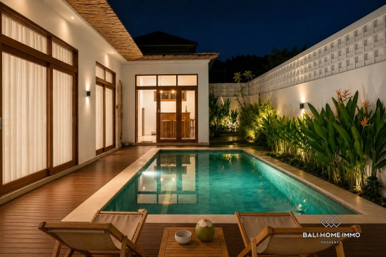 VILLA BARU DENGAN 2 KAMAR TIDUR UNTUK DISEWA PER TAHUN & PER BULAN DI BALI - NUSA DUA