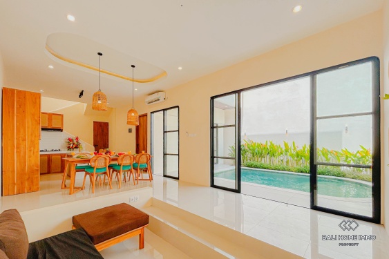 Image 3 from Villa baru dengan 2 kamar tidur bergaya Mediterania dijual di Padang Galak Sanur Beachside.