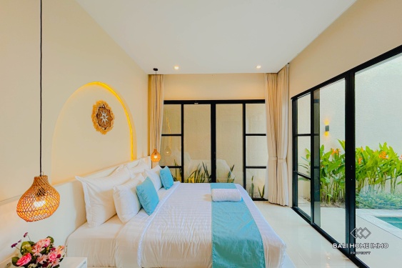 Image 15 from Villa baru dengan 2 kamar tidur bergaya Mediterania dijual di Padang Galak Sanur Beachside.