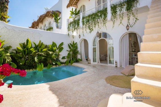 Brand New 2 Bedroom Villa with Unique Design for Sale Leasehold near Seseh Beach Bali