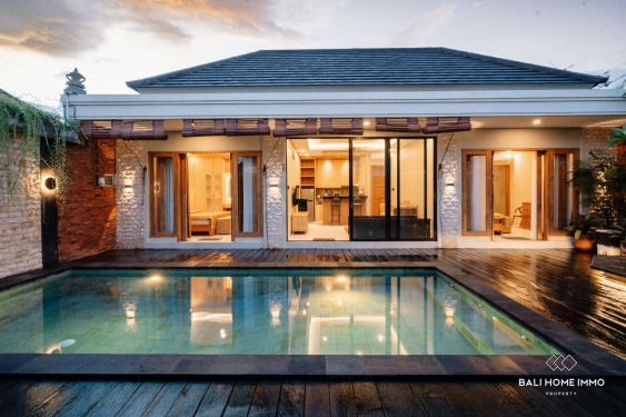 Brand New 2 Bedrooms villa with underground studio for rental in Bali Umalas
