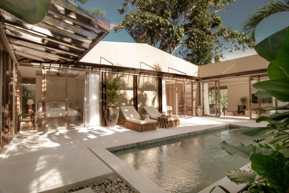 Image 4 from VILLA TROPIS MODERN BARU DENGAN 3 KAMAR UNTUK DIJUAL DENGAN STATUS LEASEHOLD DI ULUWATU