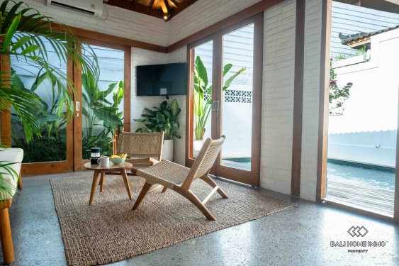 Image 5 from Newly renovated 3 bedroom villa with Joglo style for sale leasehold in pererenan beachside