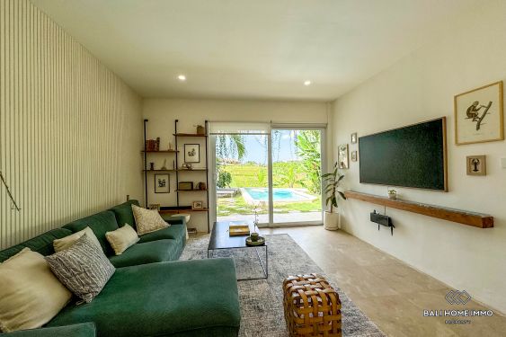 Image 2 from VILLA 3 KAMAR TIDUR BARU DENGAN KANTOR DIJUAL JANGKA PANJANG DI BALI PERERENAN