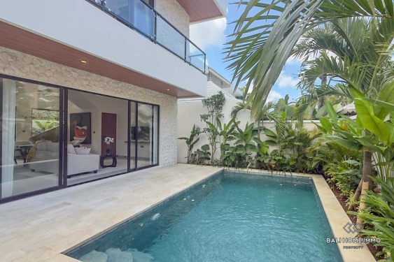 Villa neuve de 3 chambres à vendre en bail à Bali Canggu Berawa