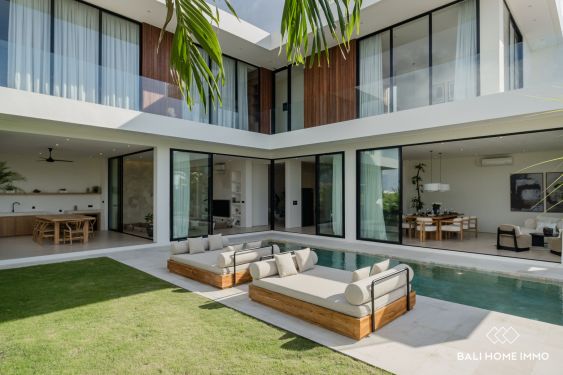 Image 1 from Vila baru 4 kamar modern pemandangan sawah dijual di Cemagi Bali