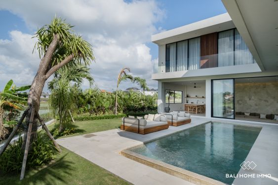 Image 2 from Vila baru 4 kamar modern pemandangan sawah dijual di Cemagi Bali