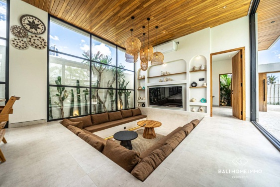 Image 2 from Villa moderne neuve de 3 chambres à vendre en bail emphytéotique à Seseh, Bali