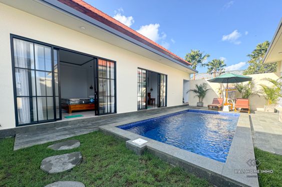 Image 1 from Villa neuve de 2 chambres avec vue sur les rizières à louer à l'année à Bali Kerobokan