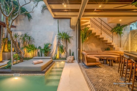 Image 3 from Villa baru yang menakjubkan dengan 2 kamar dijual di Pantai Pererenan, Bali.