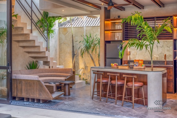 Image 4 from Villa baru yang menakjubkan dengan 2 kamar dijual di Pantai Pererenan, Bali.