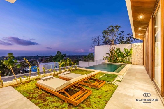 Image 2 from BRAND NEW WITH OCEAN VIEW 2 BEDROOMS VILLA FOR MONTHLY RENTAL IN BINGIN