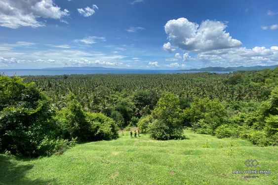 Image 2 from Hillside Land with Breathtaking panoramic view for sale Freehold in Manggis Candidasa East Bali