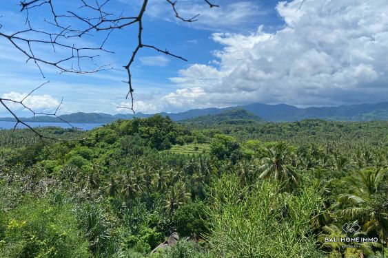 Image 4 from Hillside Land with Breathtaking panoramic view for sale Freehold in Manggis Candidasa East Bali