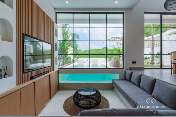 Image 4 from Villa menawan 2 kamar untuk dijual dengan status hak sewa di Buduk Bali.