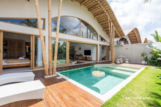 Villa Menawan 2 Kamar untuk Dijual dengan Status Hak Sewa di Umalas Bali