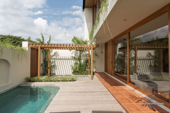 Charmante Villa de 3 Chambres à Louer à Bali Canggu Côté Résidentiel