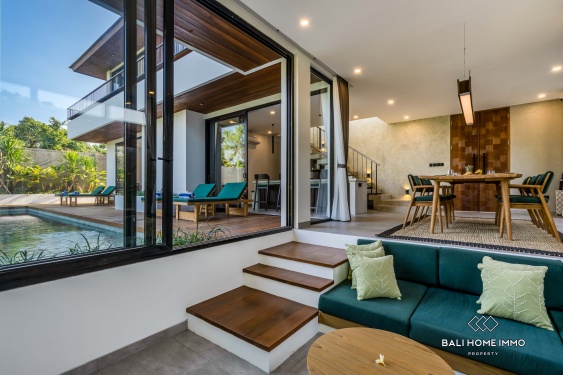 Image 4 from Villa menawan 3 kamar berpemandangan sawah dijual di Tanah Lot.